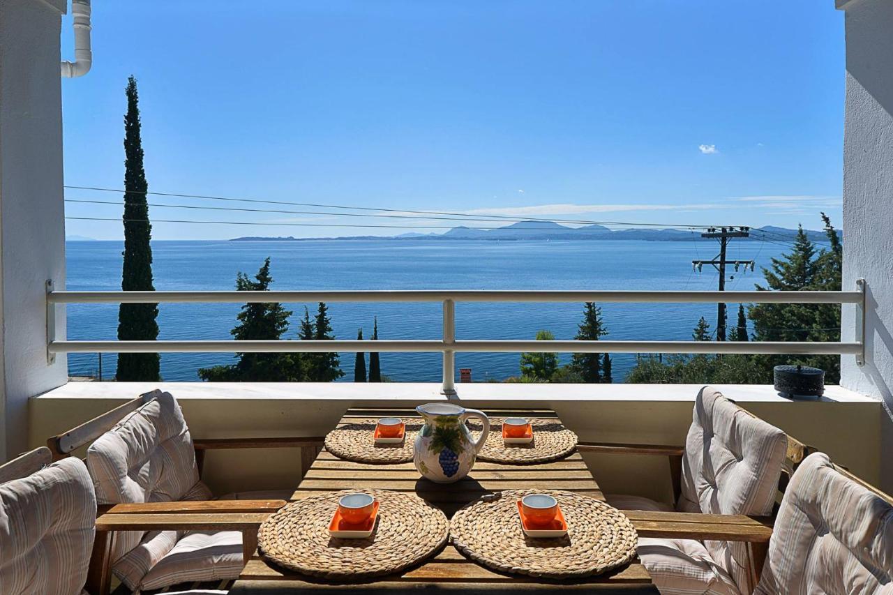 Mediterranean View Hotel Барбати Экстерьер фото