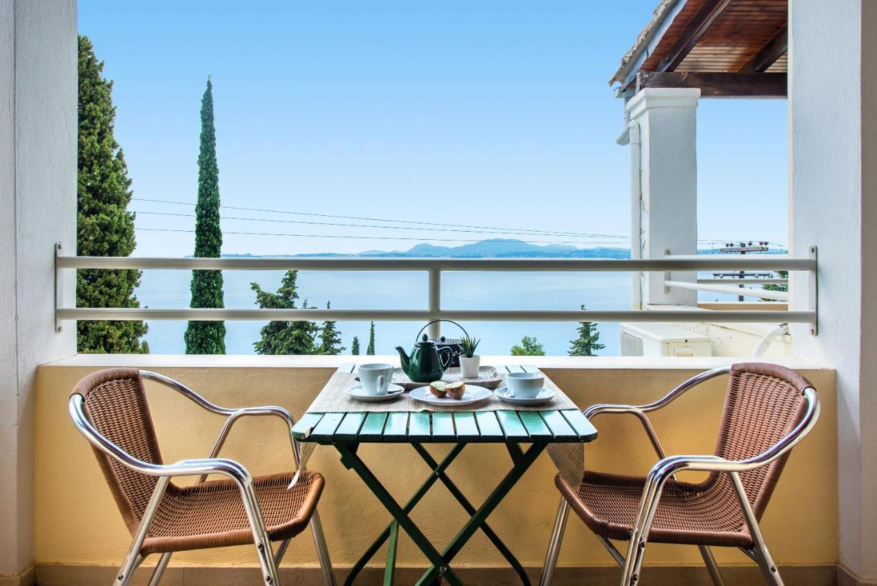 Mediterranean View Hotel Барбати Экстерьер фото