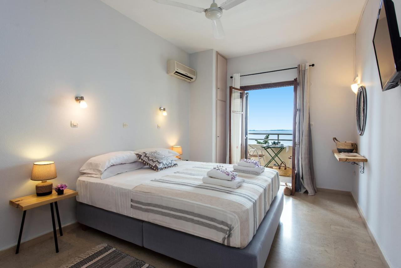Mediterranean View Hotel Барбати Экстерьер фото